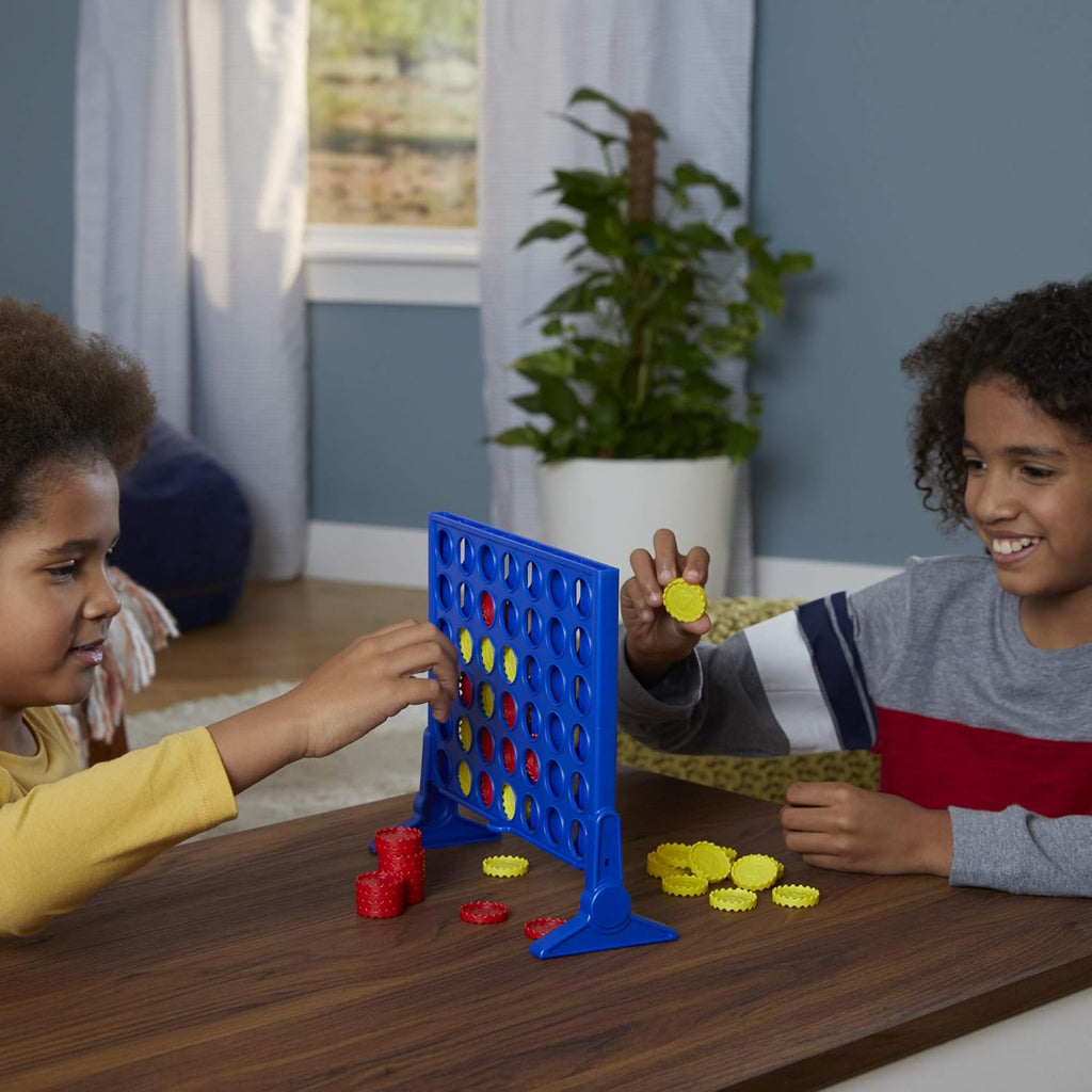 Hasbro Gaming Connect 4 Classic Grid, 4 in a Row Game, Strategy Board Games
