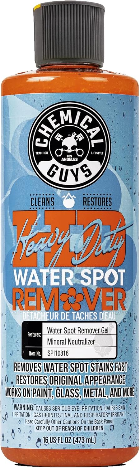 Chemical Guys Heavy Duty Water Spot Remover Gel for Paint, Glass, and Metal