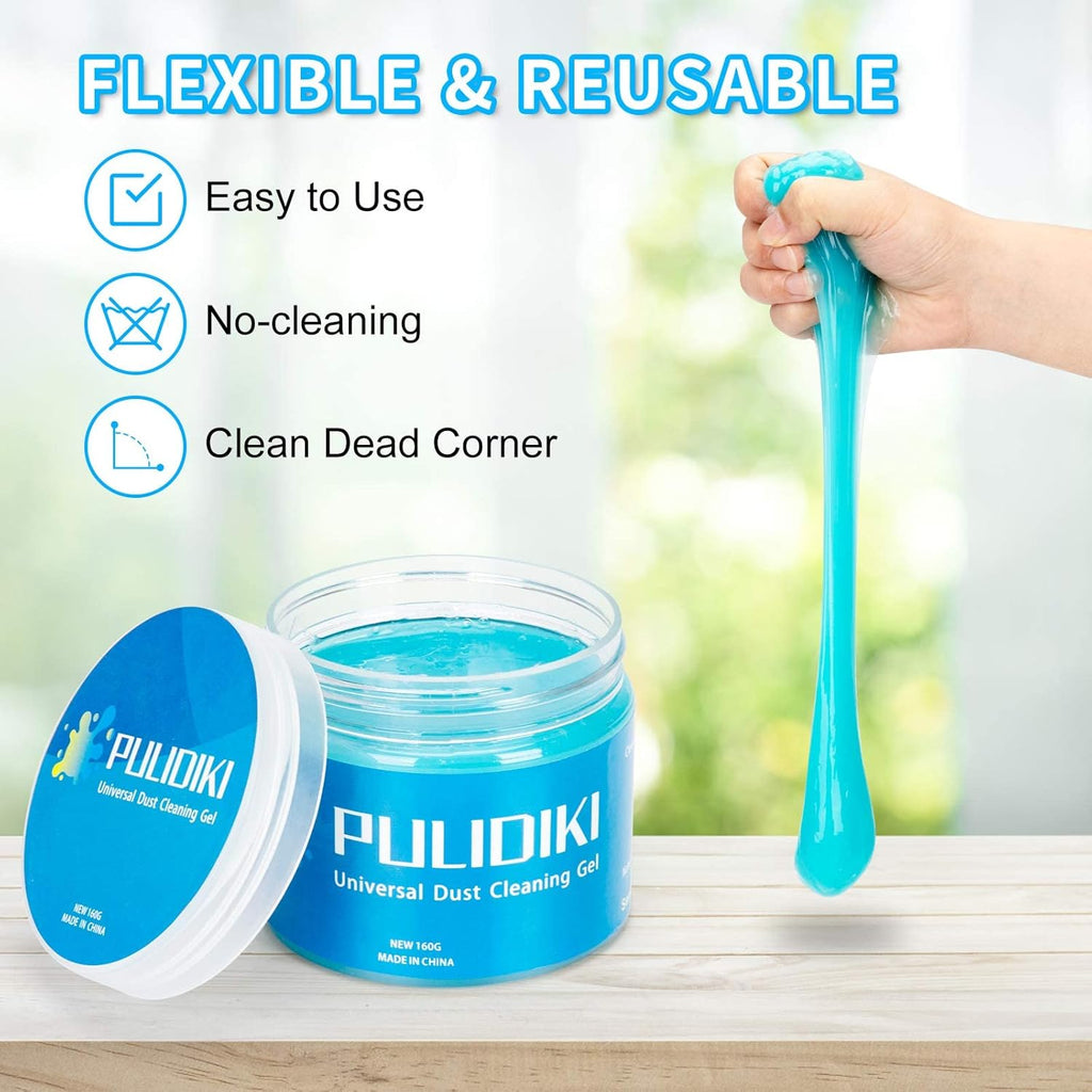 PULIDIKI Car Cleaning Gel Car Clean Putty, Universal Car Interior Cleaner