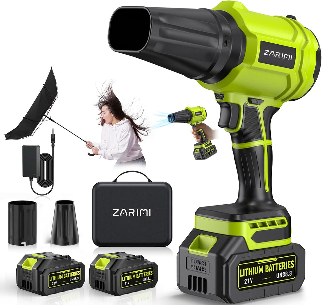YUQUESEN Cordless Leaf Blower, 980 - yuquesen cordless leaf blower 980 000 rpm