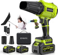 YUQUESEN Cordless Leaf Blower, 980 - yuquesen cordless leaf blower 980 000 rpm