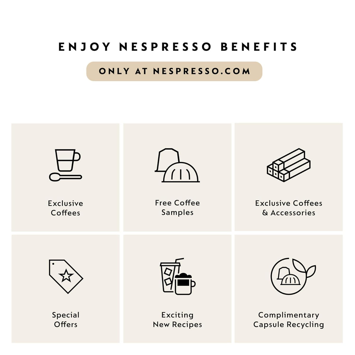 Nespresso Capsules Vertuo, Barista Flavored Pack, Medium Roast Coffee, 30