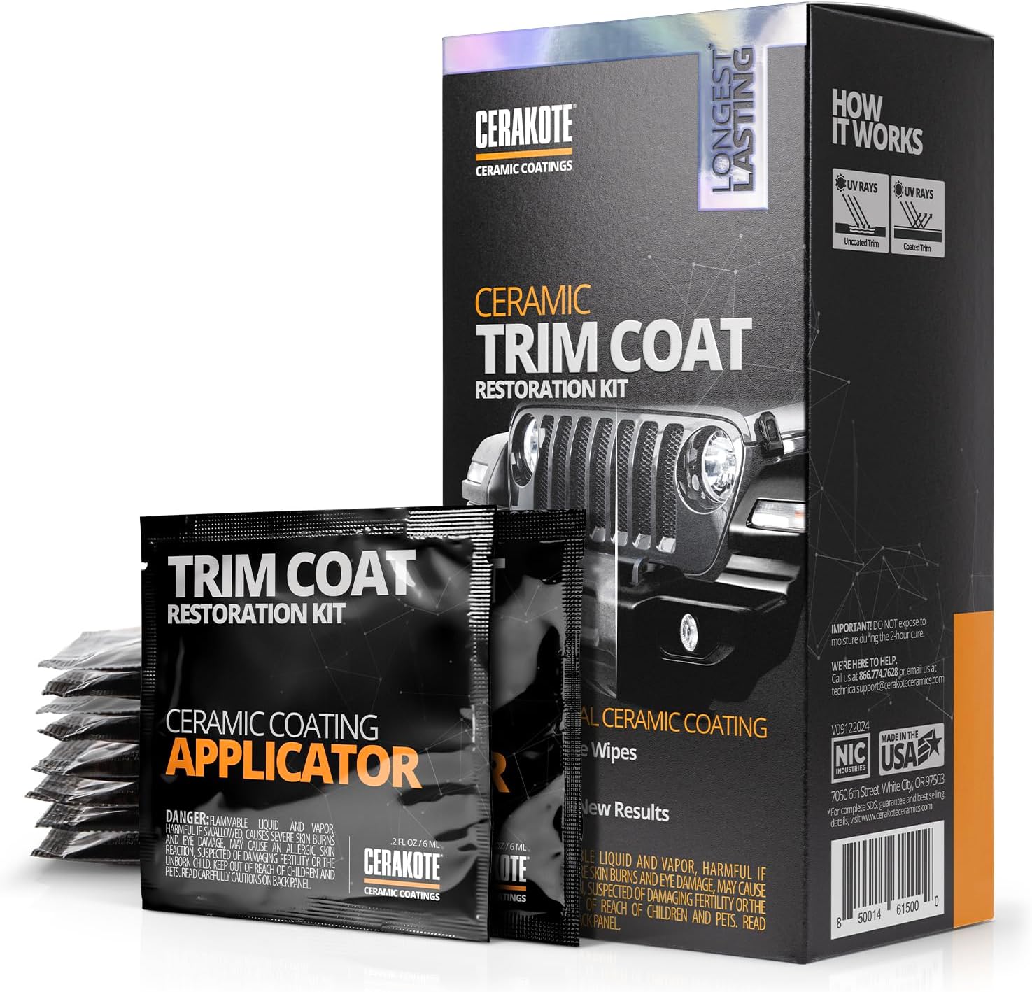 CERAKOTE® Ceramic Trim Coat Kit - Quick Plastic Trim Restorer - Ceramic