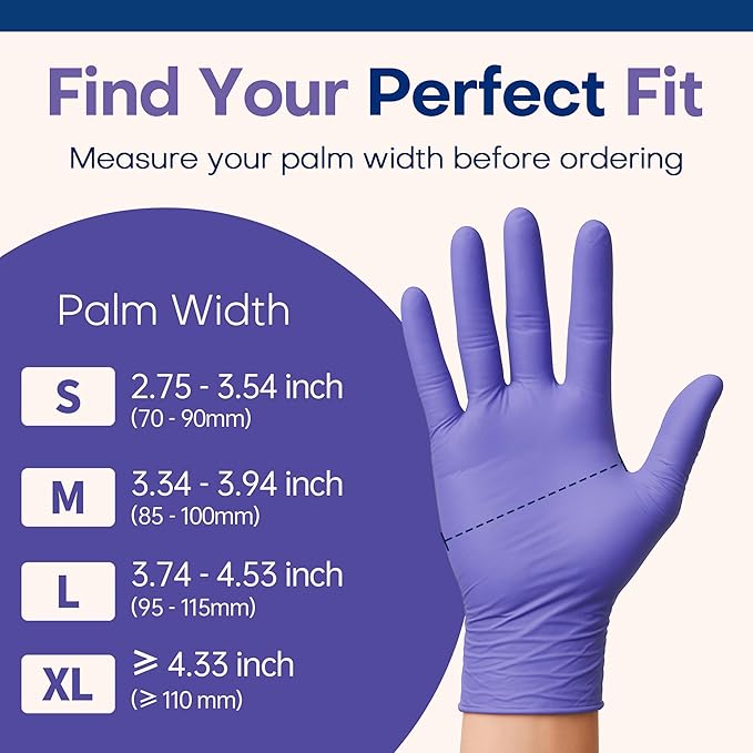 Supmedic Medical Soft Max™ Nitrile Disposable Gloves, 100 Ct Latex-Free