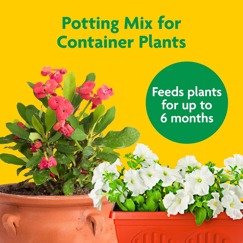 Miracle-Gro Potting Mix - For Container Plants, Flowers, Vegetables, Shrubs