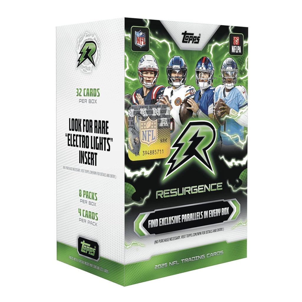 2025 Topps Resurgence Football - Factory Sealed - Value Box