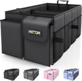 HOTOR Trunk Organizer - Car Organizer, Foldable Trunk organizer for SUVs &