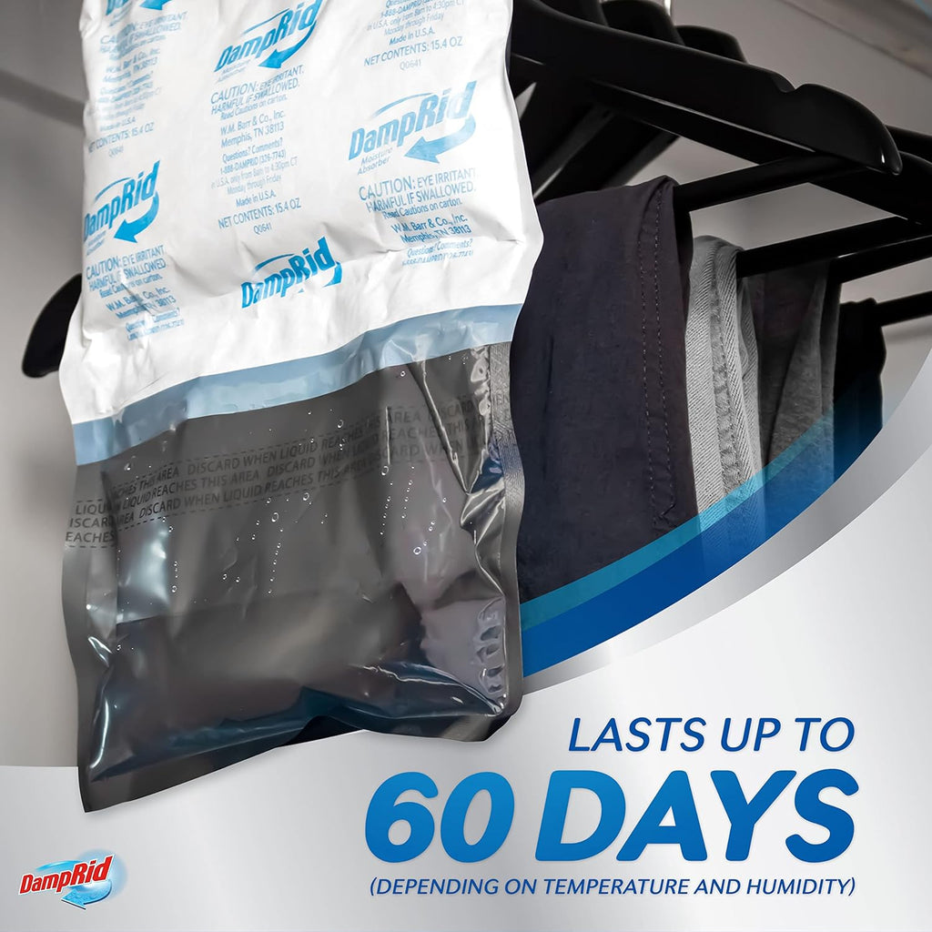 DampRid Lavender Vanilla Hanging Moisture Absorber, 16 oz., 3 Pack