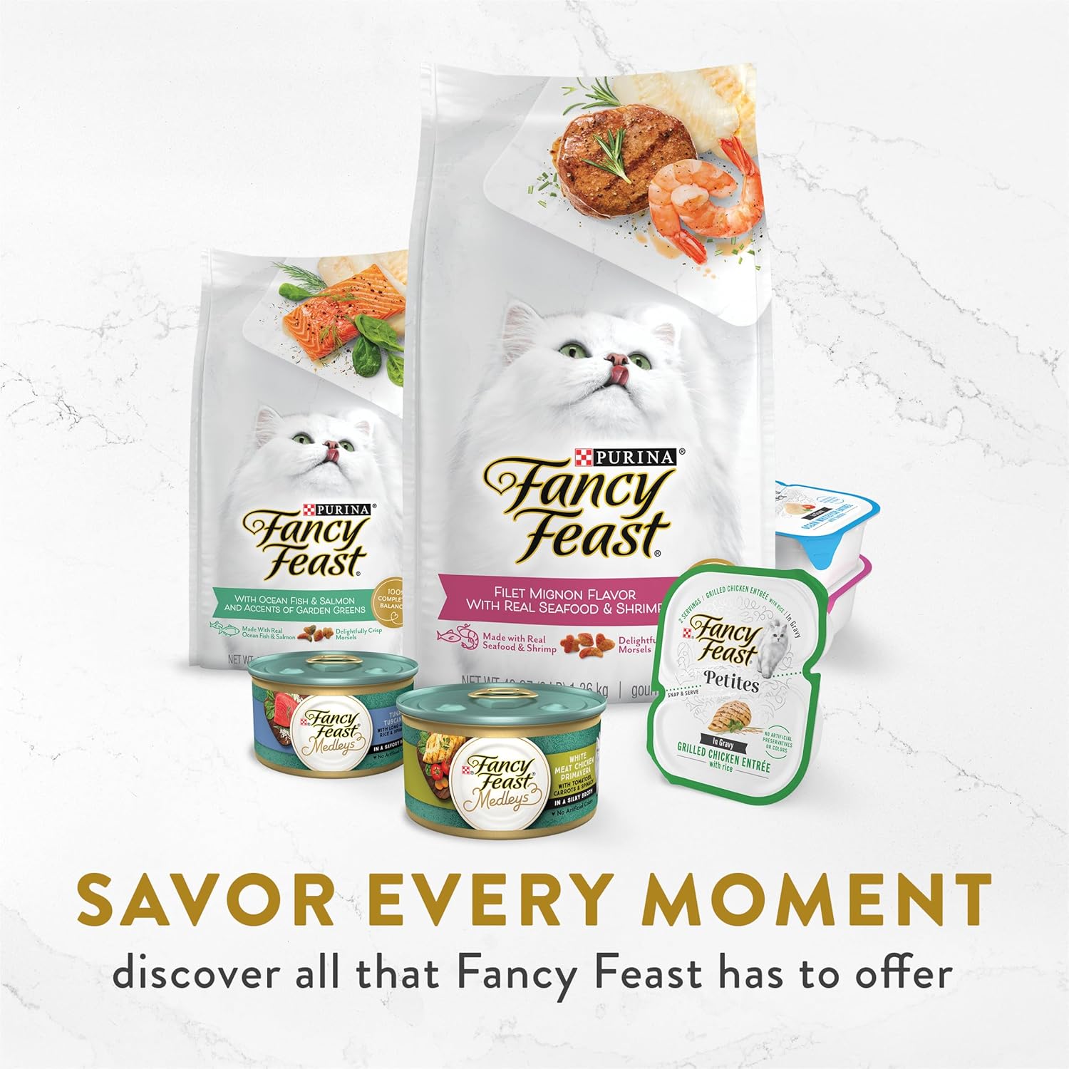 Purina Fancy Feast Lickable Wet Cat Food Broth Complement Classics Collection