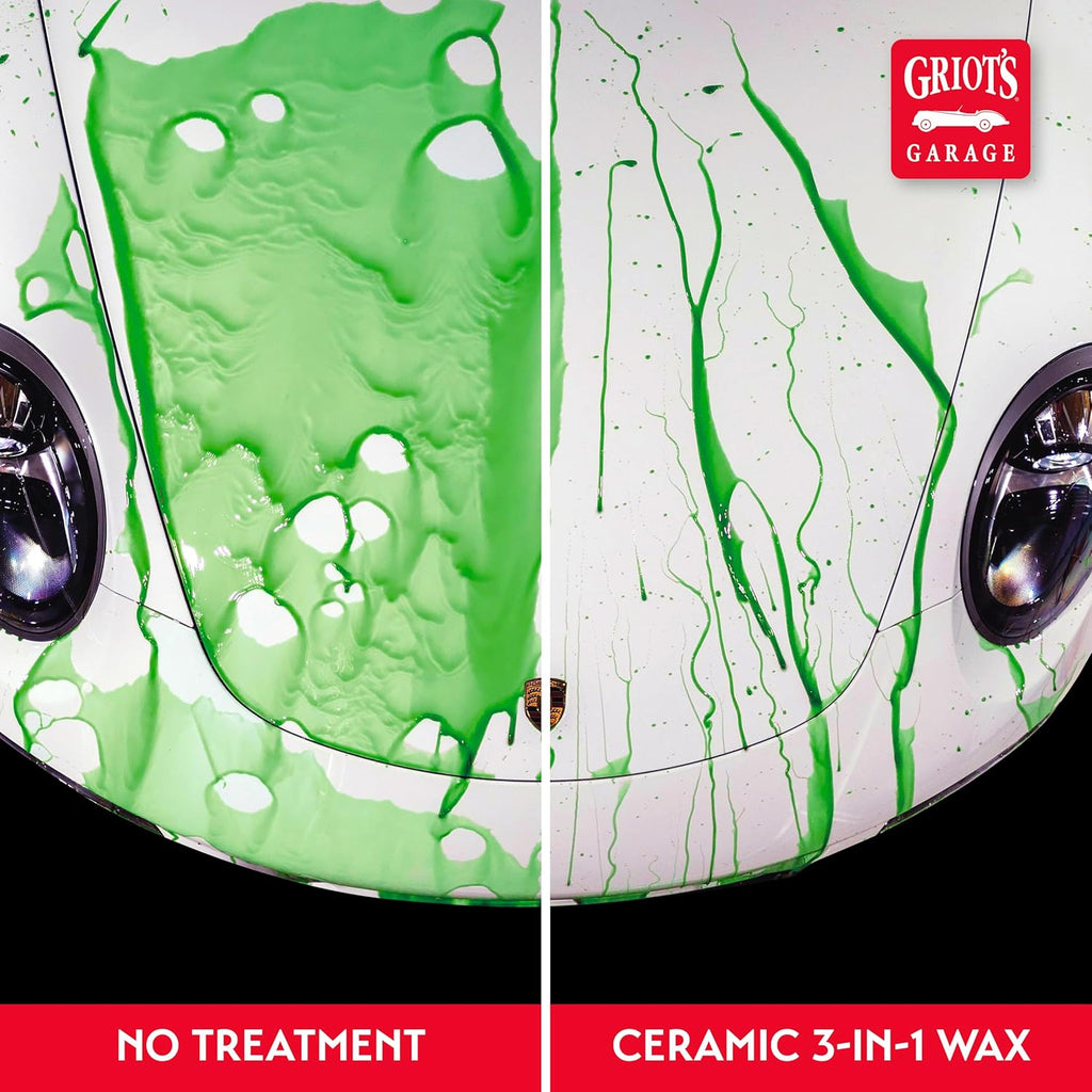 Griot’s Garage Ceramic 3-in-1 Wax, SiO2 Spray for Cars, Trucks, and RV’s