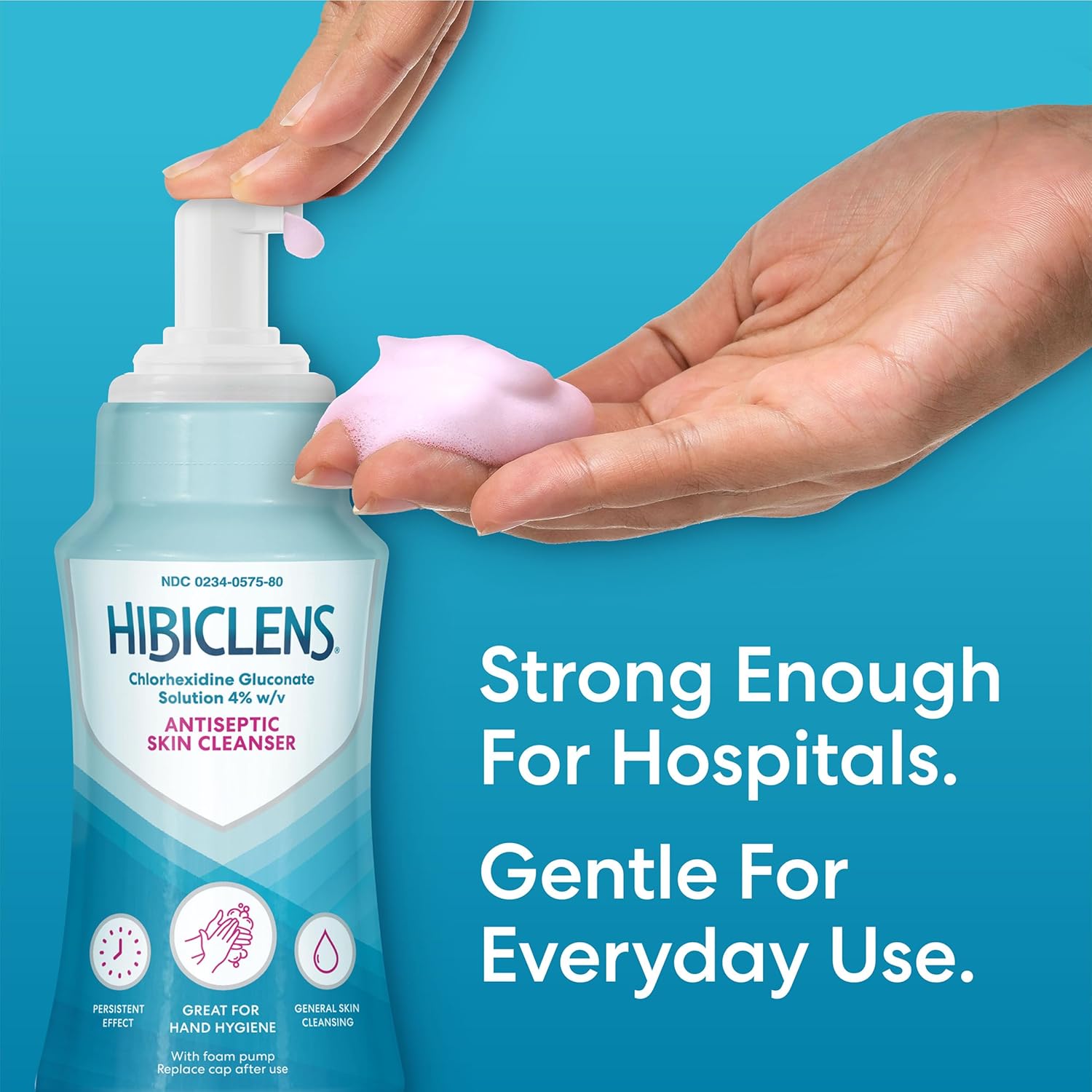Hibiclens – Antimicrobial and Antiseptic Soap and Skin Cleanser – 8 oz with