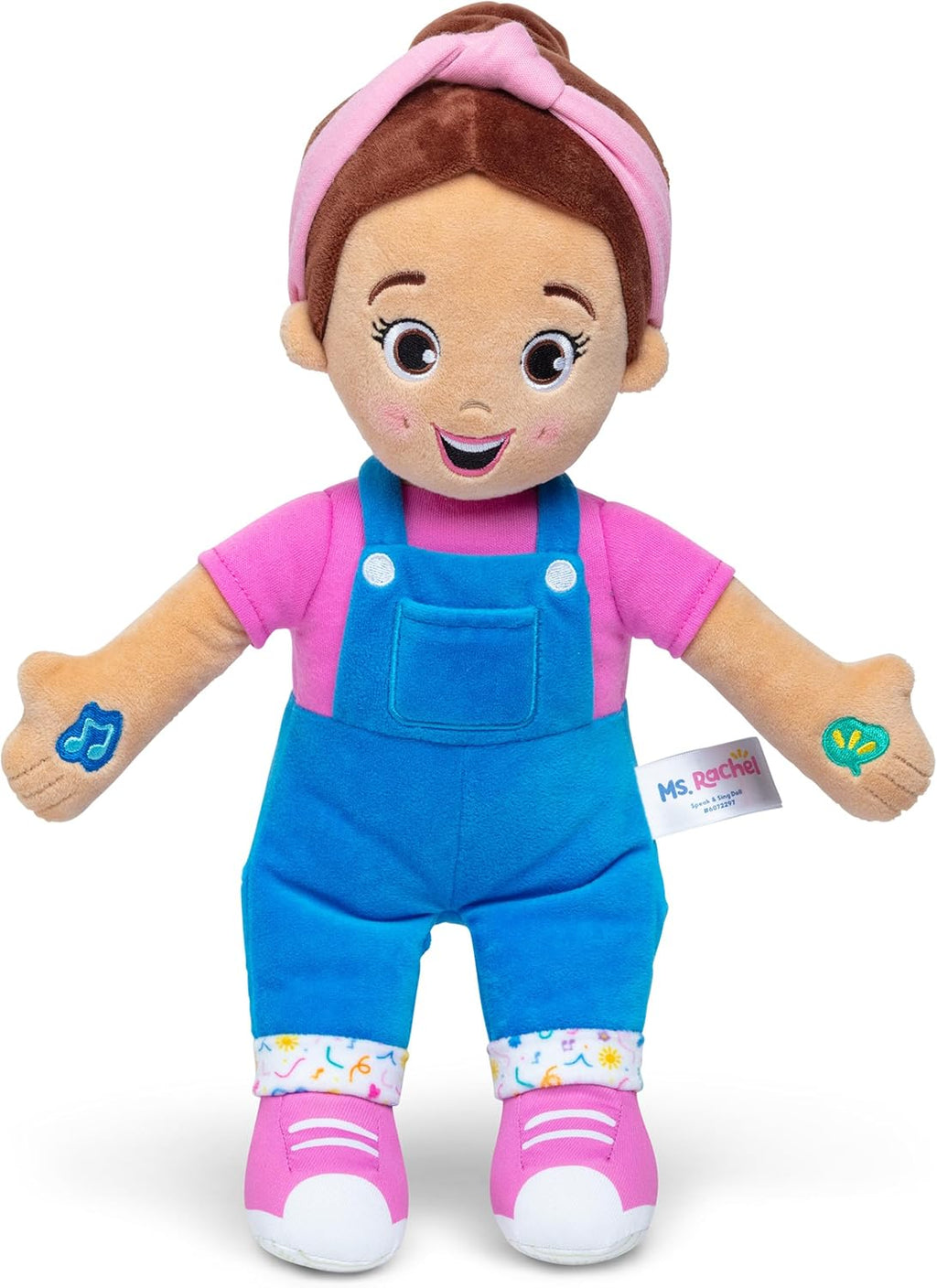 Ms. Rachel Official Speak & Sing Doll, 16” Tall Interactive Toy with 4 Songs