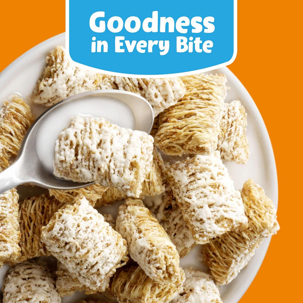 Kellogg’s Frosted Mini-Wheats Breakfast Cereal, High Fiber, 48g Whole Grain