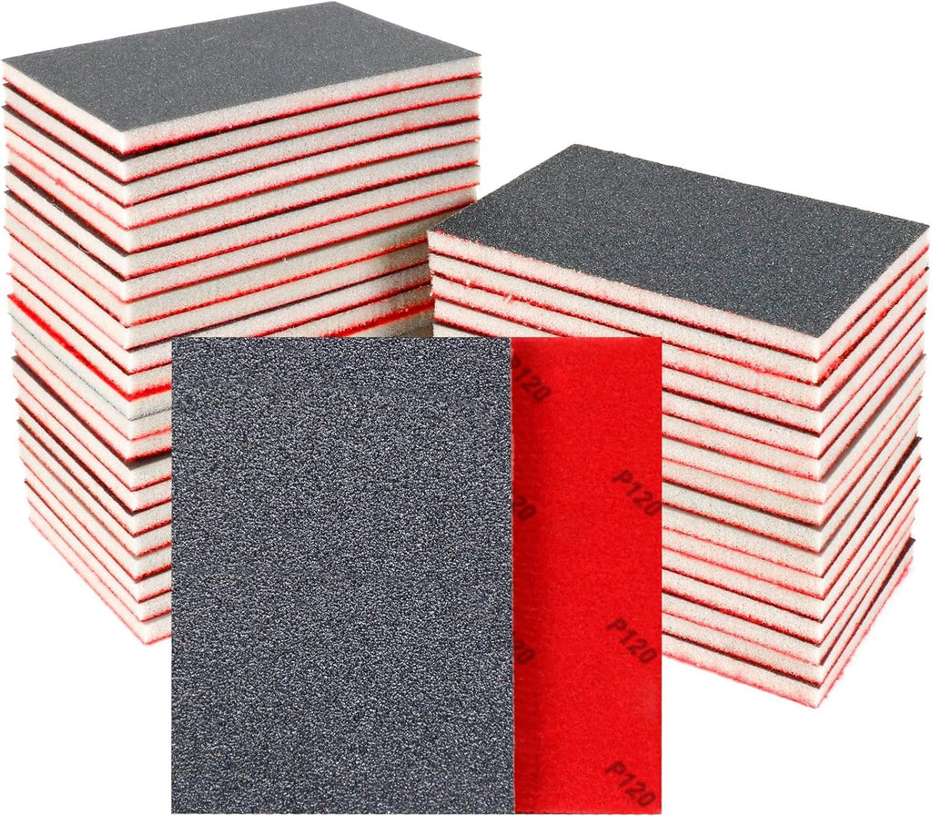 24 Pcs Sanding Sponge 80-3000 Grit Sandpaper Assortment, Washable & Reusable