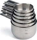Hudson Essentials Stainless Steel Measuring Cups Set - hudson essentials stainless steel measuring cups set (6 piece