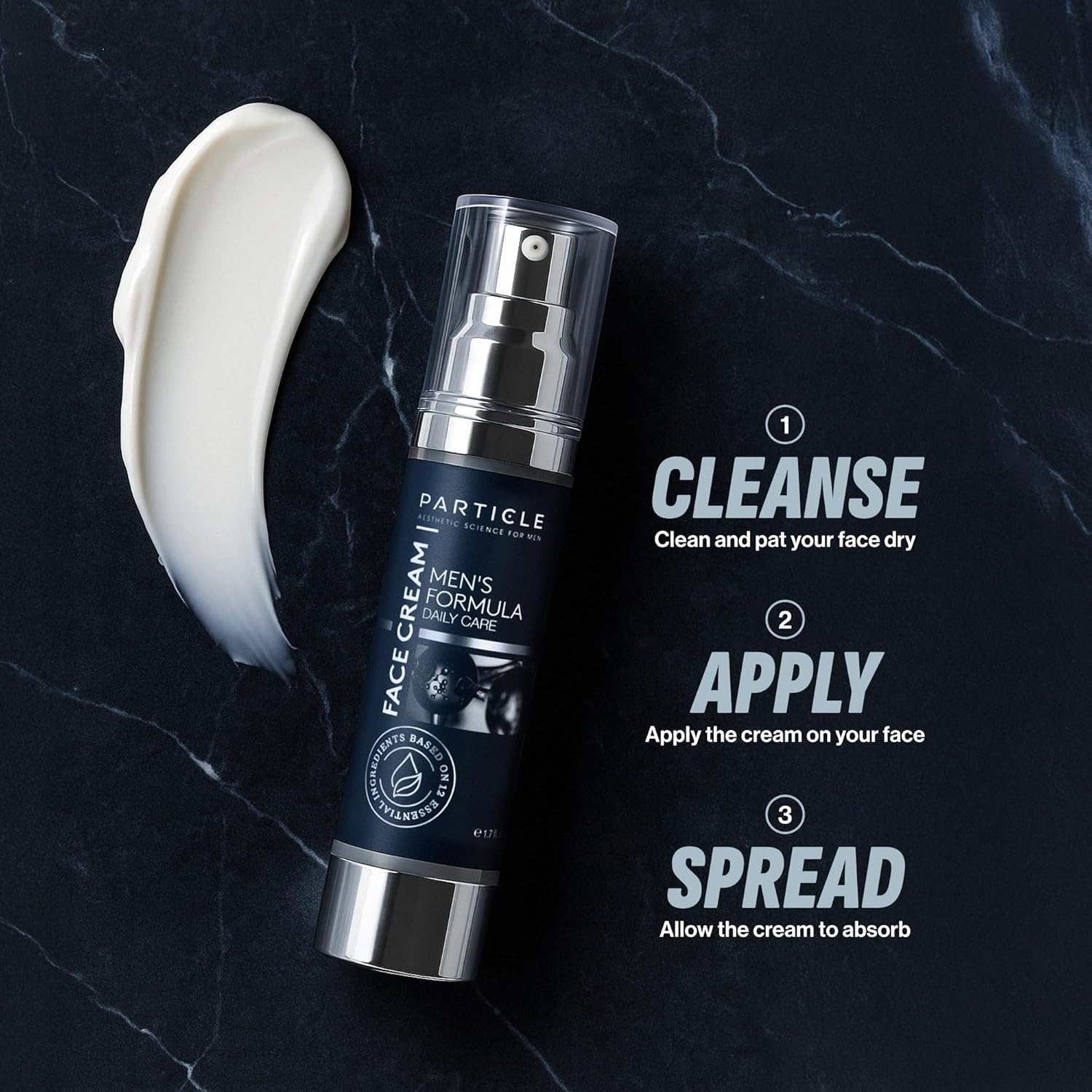 Particle 6-in-1 Face Cream for Men, Men’s Daily Hydrating Moisturizer with