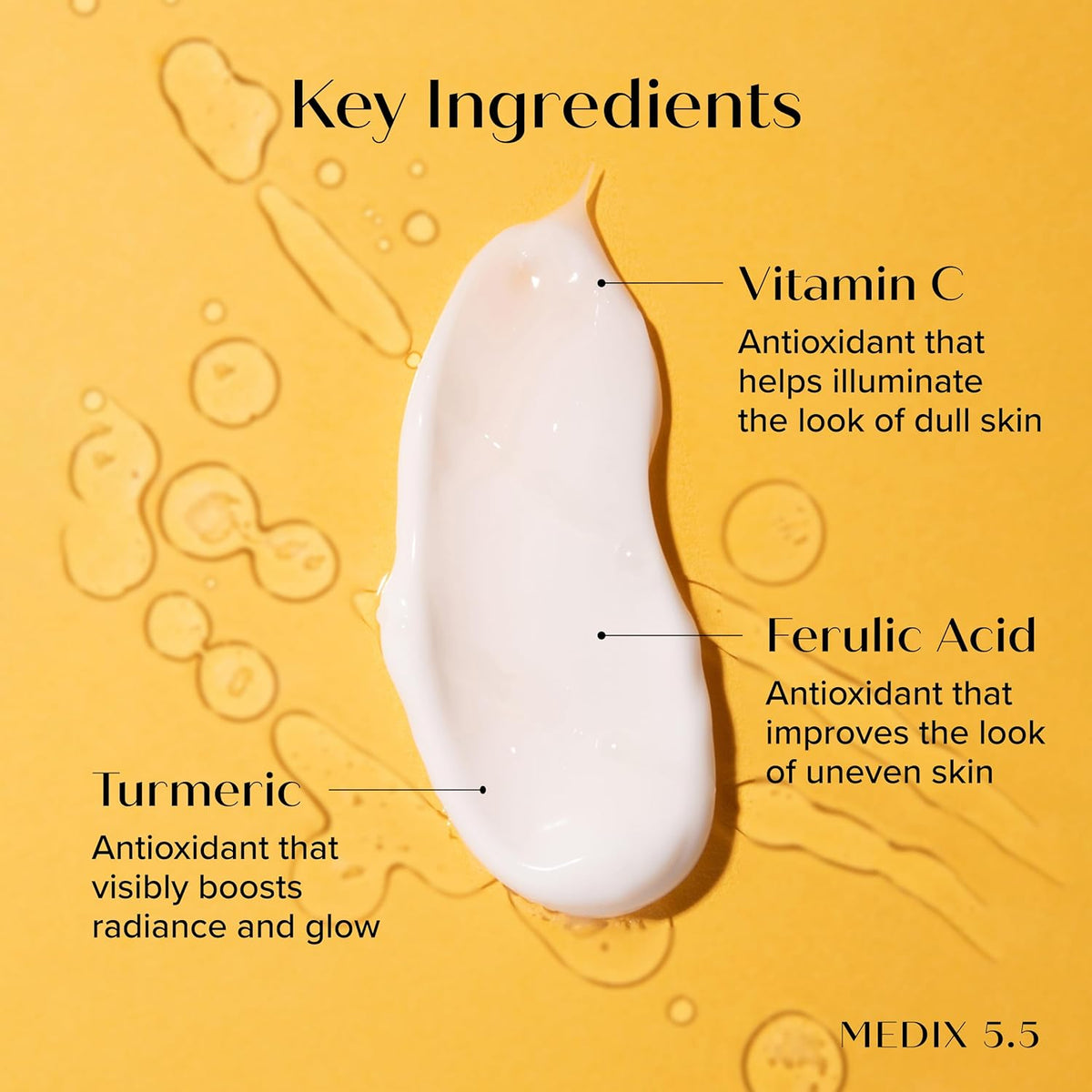 MEDIX Vitamin C Cream + Niacinamide Brightening Body Lotion