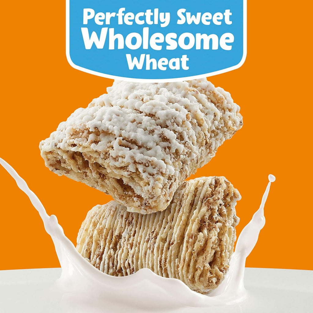 Kellogg’s Frosted Mini-Wheats Breakfast Cereal, High Fiber, 48g Whole Grain