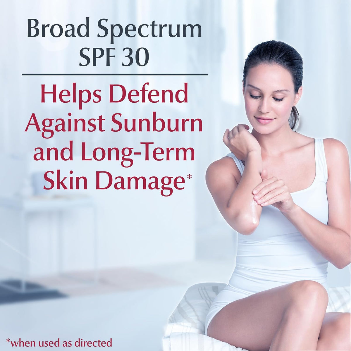 Eucerin Daily Hydration Broad Spectrum SPF 30 Sunscreen Body Cream for Dry