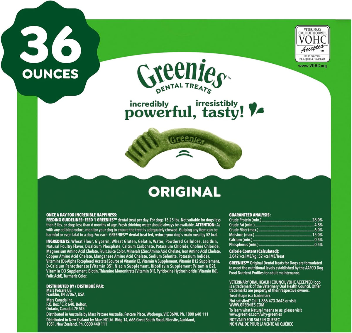 Greenies Veterinarian-Recommended Adult Natural Dental Dog Treats Petite