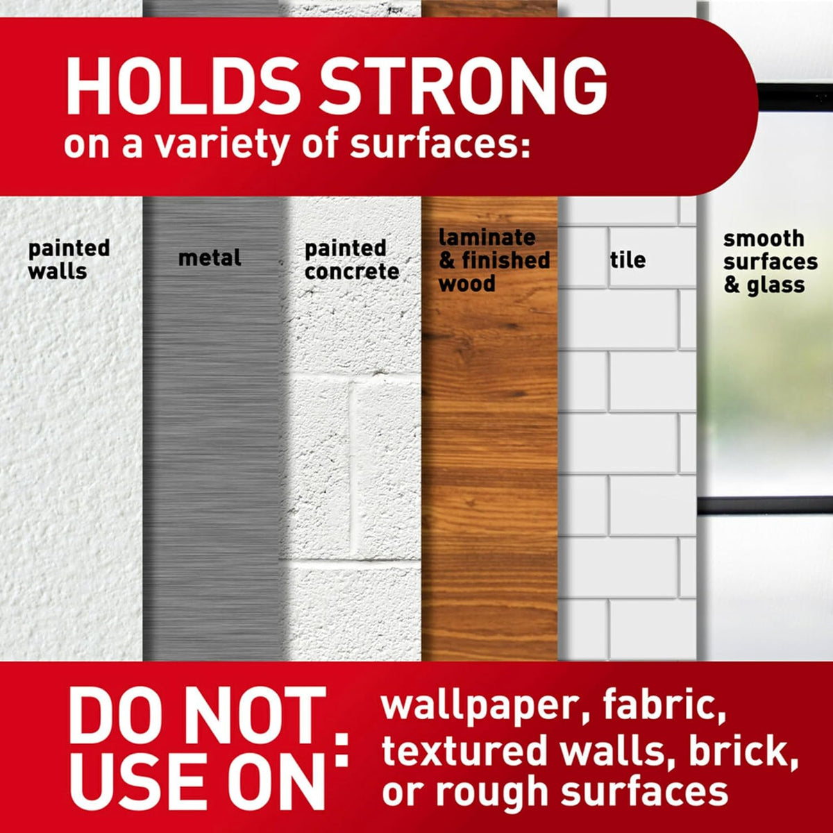 Command 15 lb Large Picture Hanging Strips 14 Pairs (28 Strips), Damage-Free