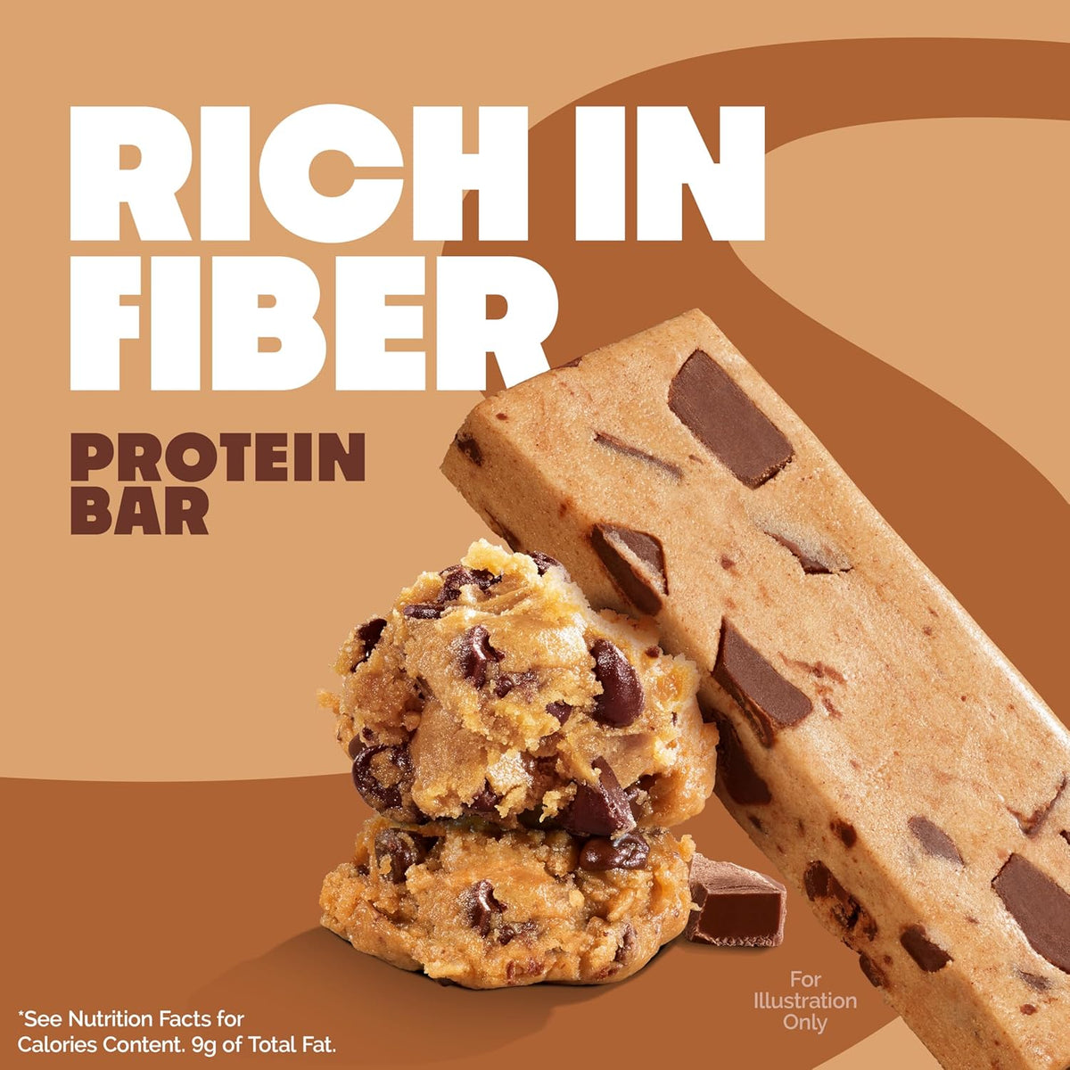 Quest Nutrition Chocolate Chip Cookie Dough Protein Bars, High Protein, Low