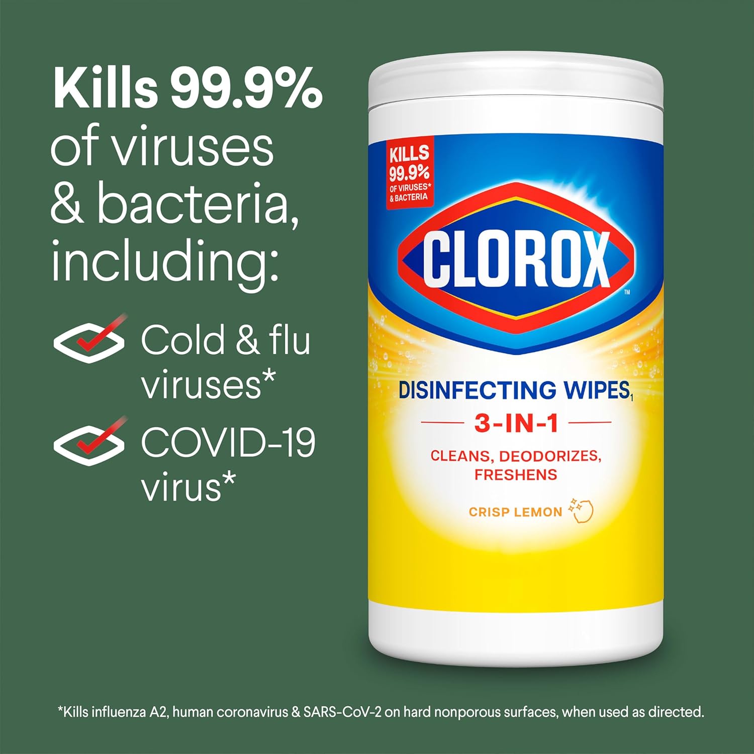 Clorox Disinfecting Cleaning Wipes for Spring Cleaning & Allergy Season
