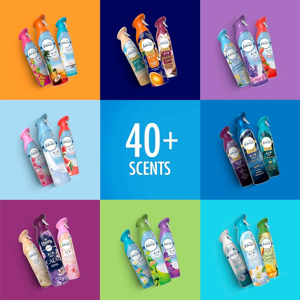 Febreze Air Mist, Air Freshener Spray, Odor Fighting Room Spray, Deodorizer