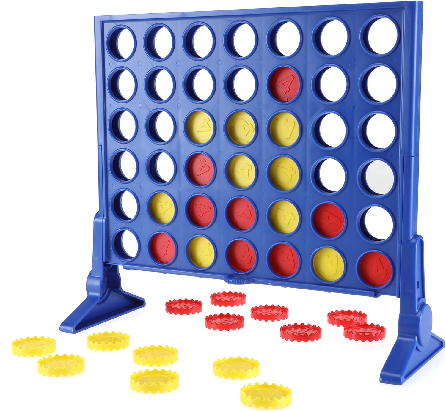 Hasbro Gaming Connect 4 Classic Grid, 4 in a Row Game, Strategy Board Games