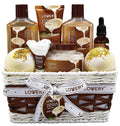 Gifts For Women Gift Basket for Women– 9 Piece Set of Vanilla Coconut Home