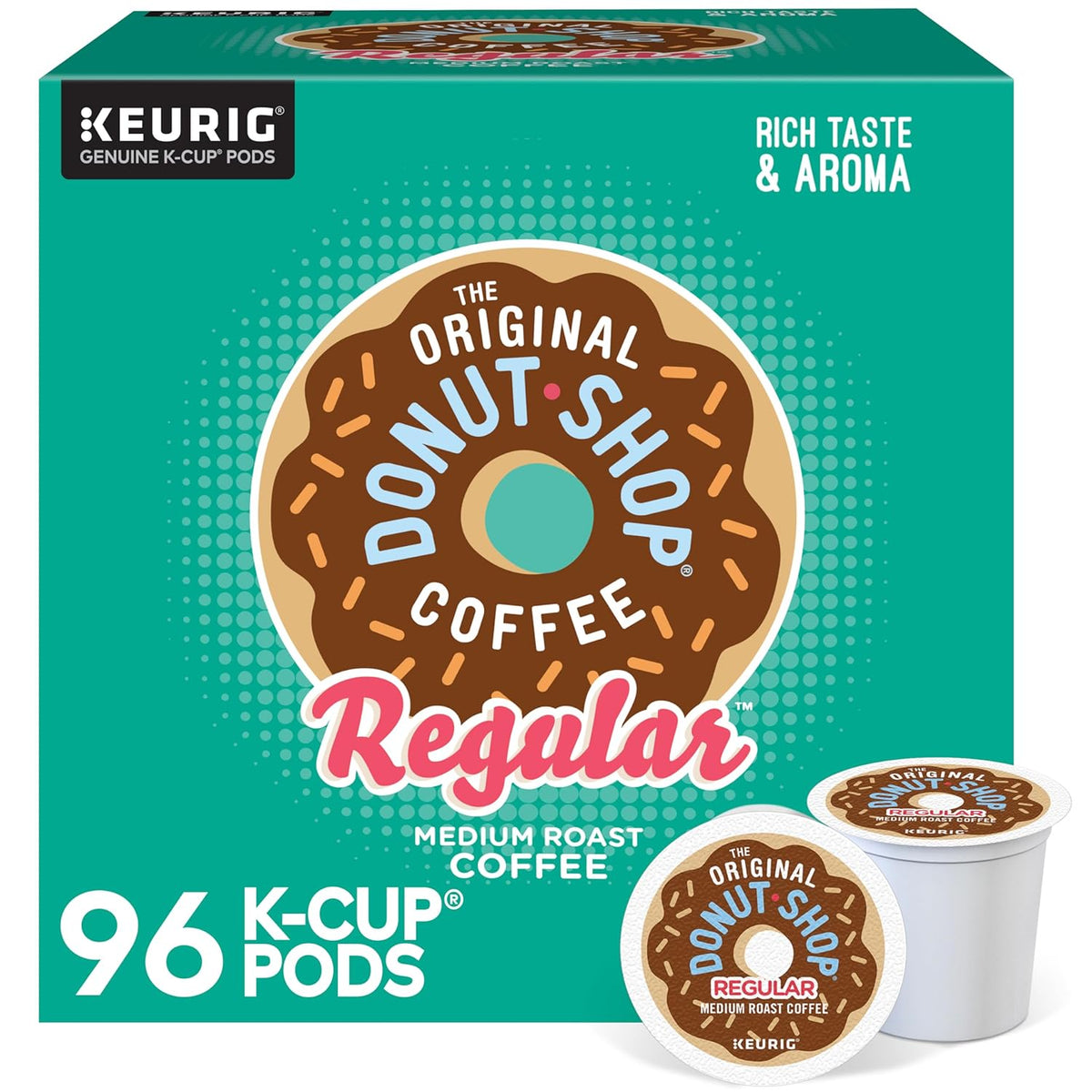 The Original Donut Shop Regular Keurig Single-Serve K-Cup Pods, Medium Roast