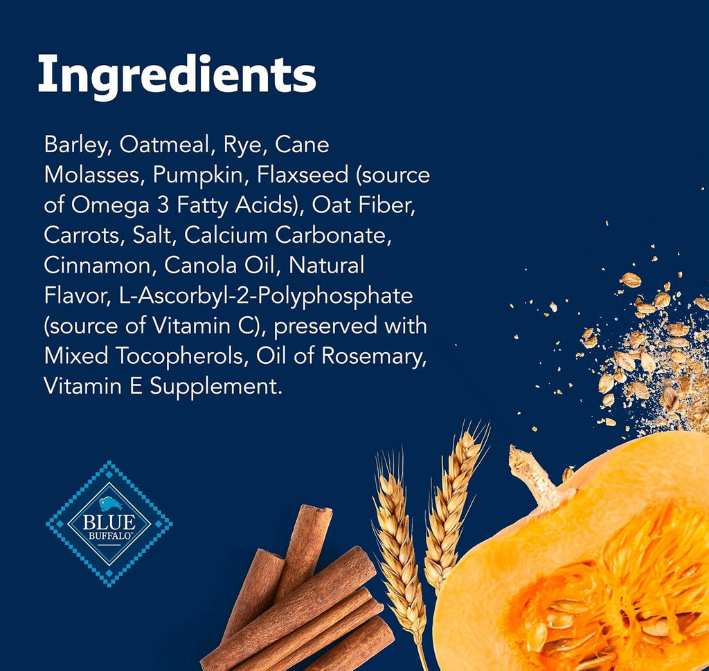 Blue Buffalo Health Bars Crunchy Dog Biscuits, Oven-Baked with Natural