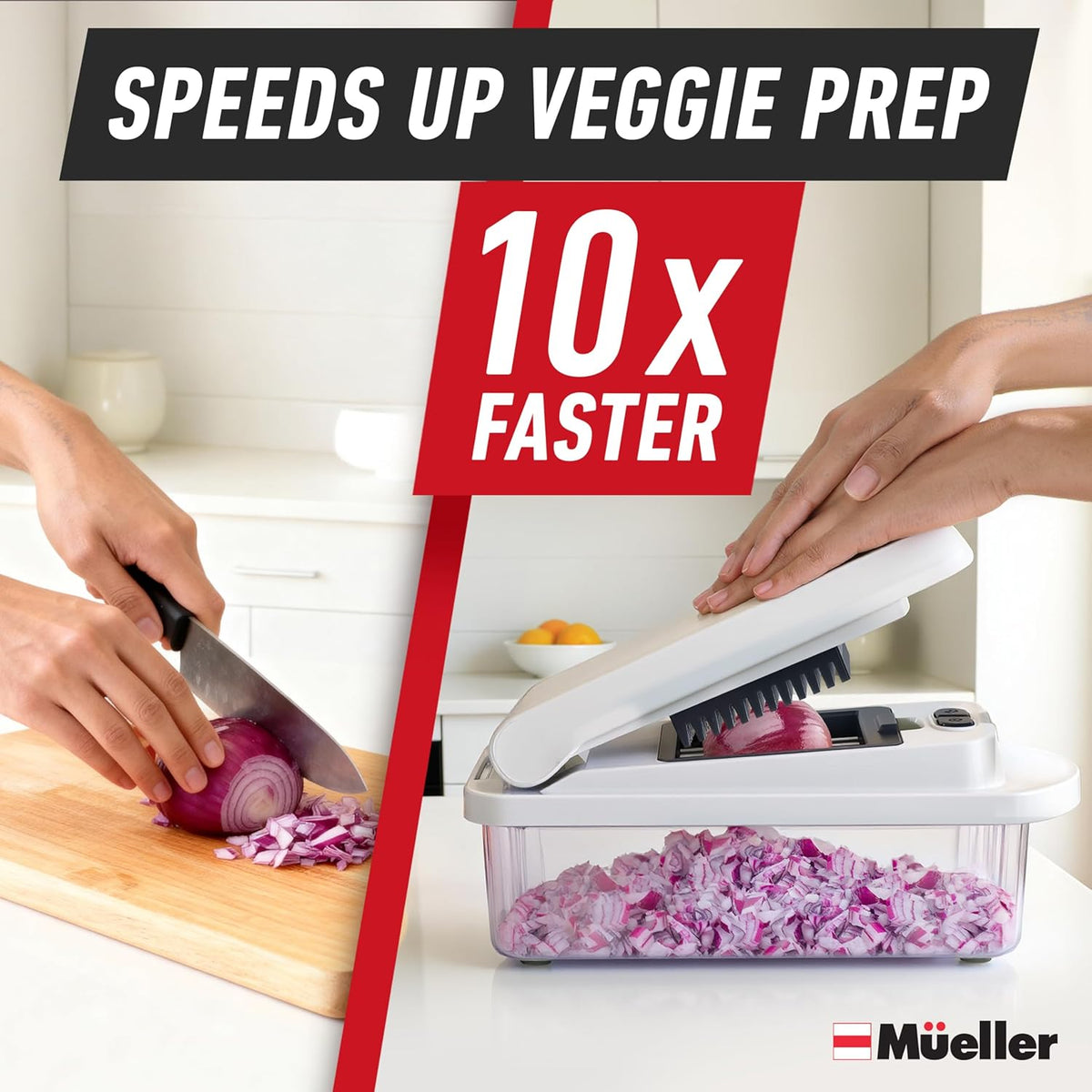 Mueller The Real Original Pro Chopper since 2013 Vegetable Chopper Mandoline