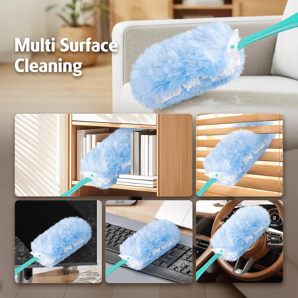 Duster Refill for Swiffer Duster, 30 Count Heavy Duty 2 Side 360° Duster