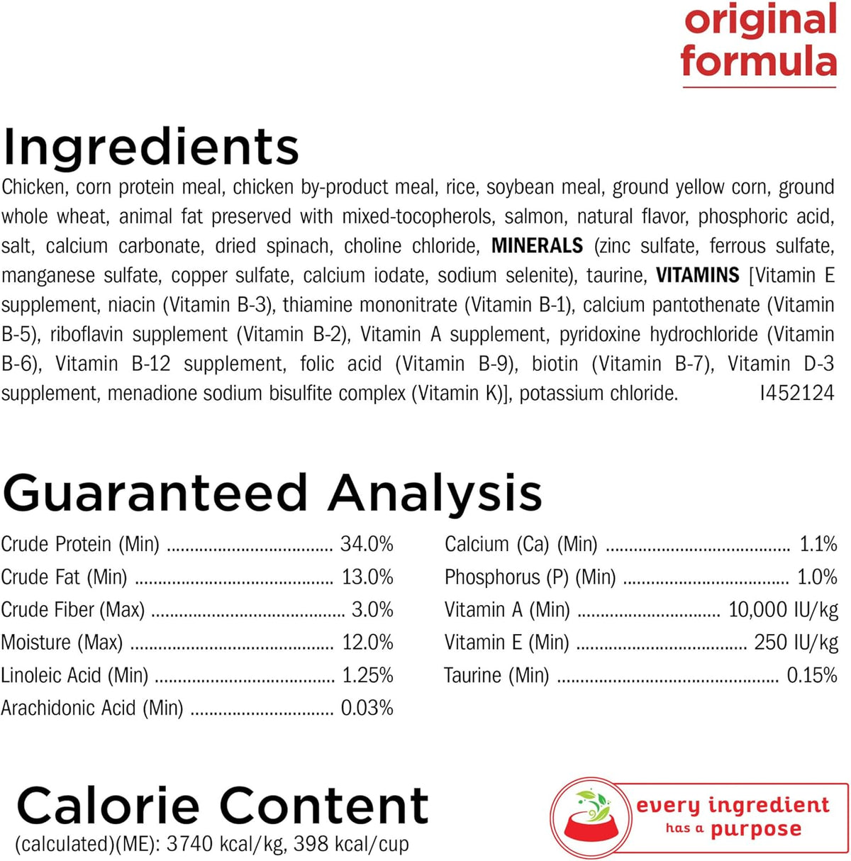 Purina Cat Chow Naturals With Added Vitamins, Minerals and Nutrients Dry Cat