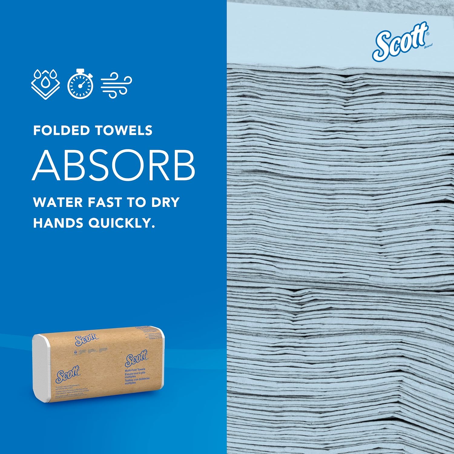 Scott® Professional Universal Multifold Paper Towels, Bulk (01840)