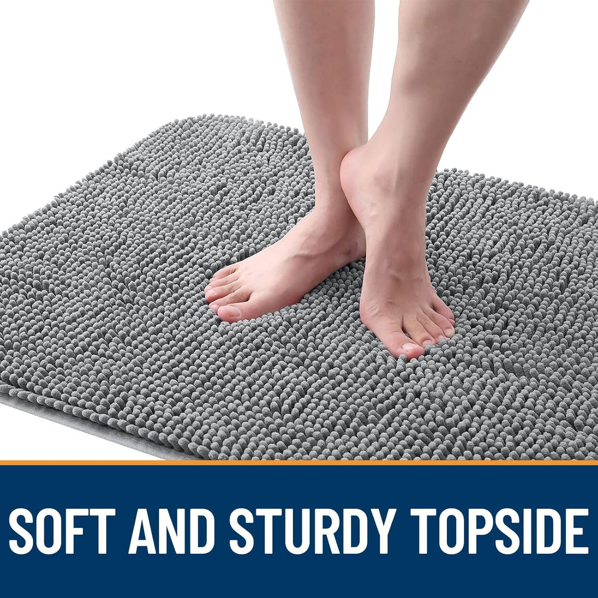 OLANLY Dog Door Mat for Muddy Paws 30x20, Absorbs Moisture and Dirt