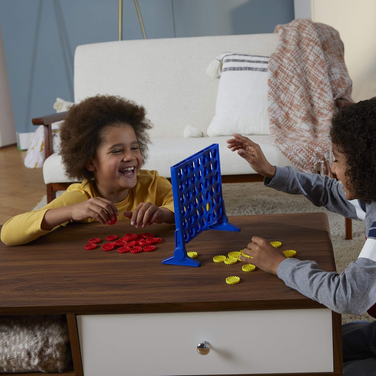 Hasbro Gaming Connect 4 Classic Grid, 4 in a Row Game, Strategy Board Games