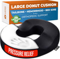 5 STARS UNITED Donut Pillow Hemorrhoid Tailbone Cushion – Large Cushion for