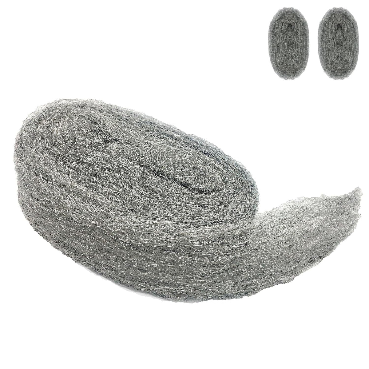 Steel Wool Mice Control, 2 Pack 3" x10 Ft Hole Filler, Gap Blocker, Barrier