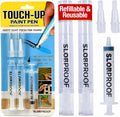 Slobproof Refillable Touch-Up Paint Pen, Mess-Free, Reusable Wall Paint