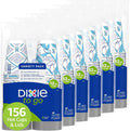 Dixie To Go Disposable Coffee Cups With Lids, 12 oz Paper Cups, 156 Ct