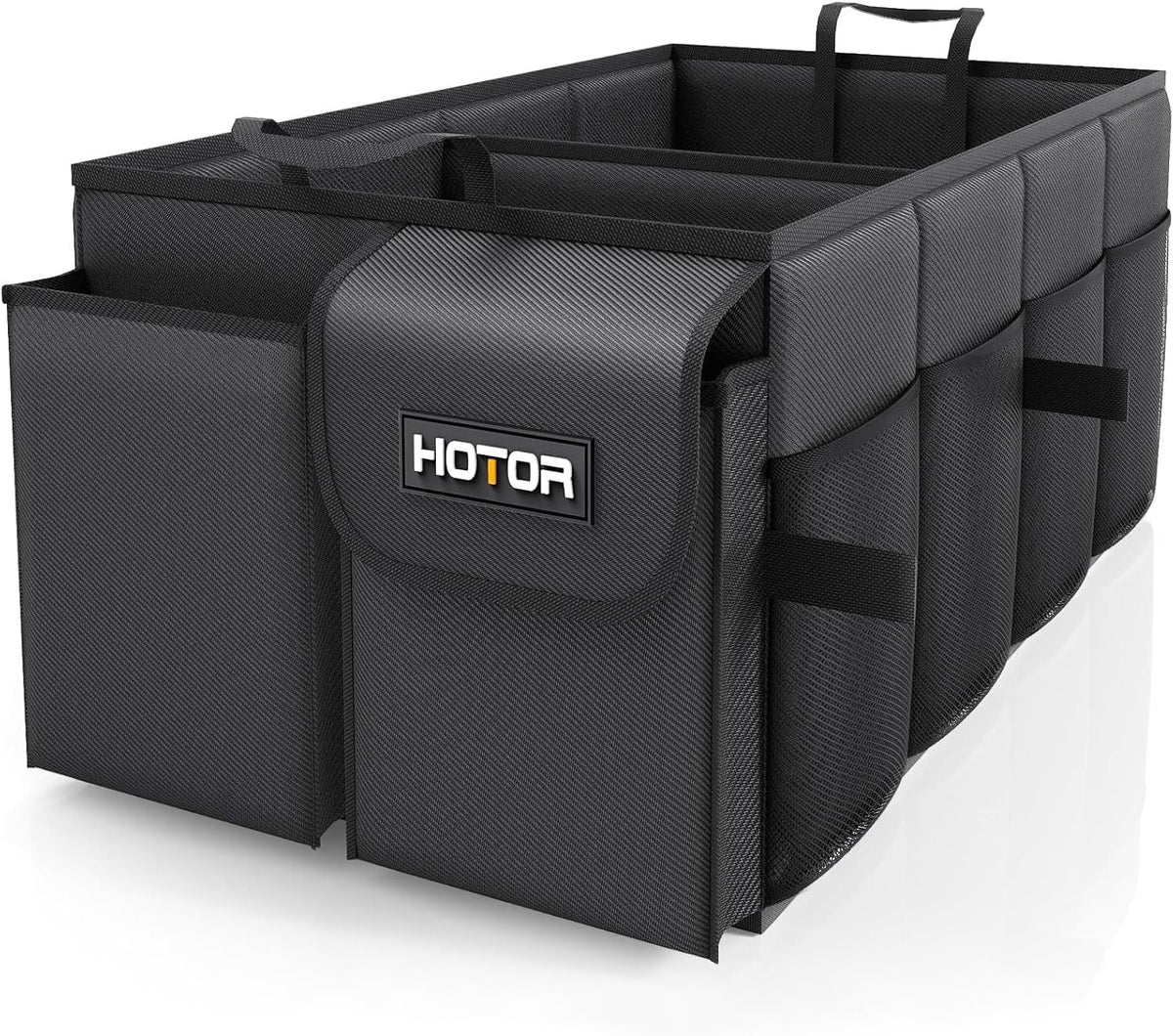 HOTOR Trunk Organizer - Car Organizer, Foldable Trunk organizer for SUVs &