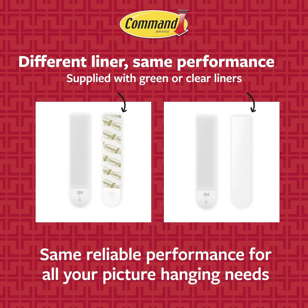 Command 20 lb XL 16 Pairs Heavyweight Picture Hanging Strips (32 Strips)