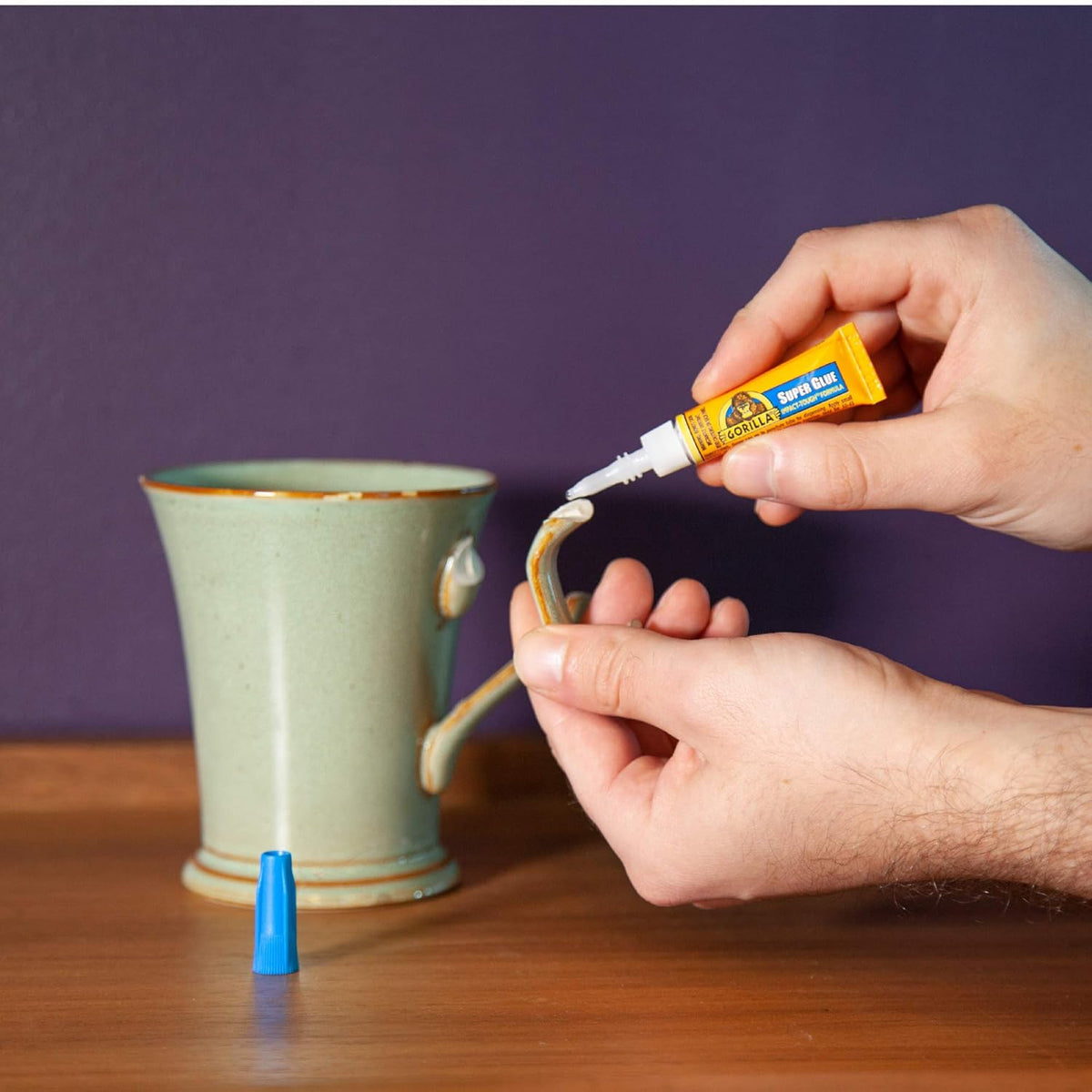Gorilla Super Glue, Fast‑Setting, Impact‑Tough All‑Purpose Adhesive with