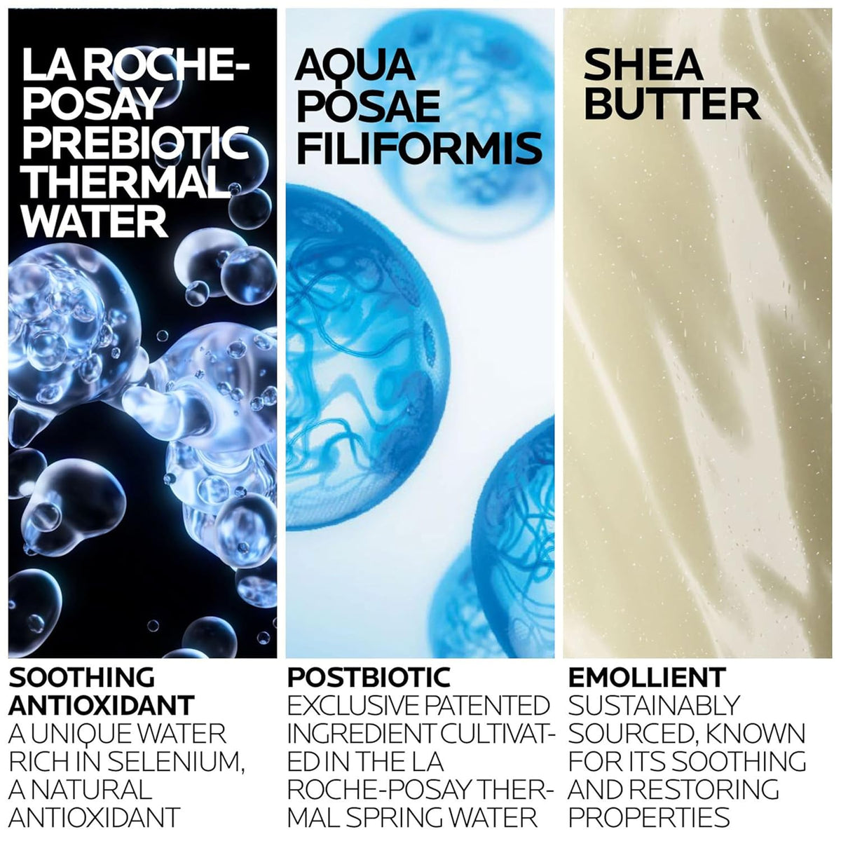 La Roche-Posay Lipikar AP+ Gentle Foaming Moisturizing Wash, Shea Butter +