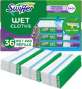 Swiffer Sweeper Wet Mopping Cloth Multi Surface Refills, Mops for Floor