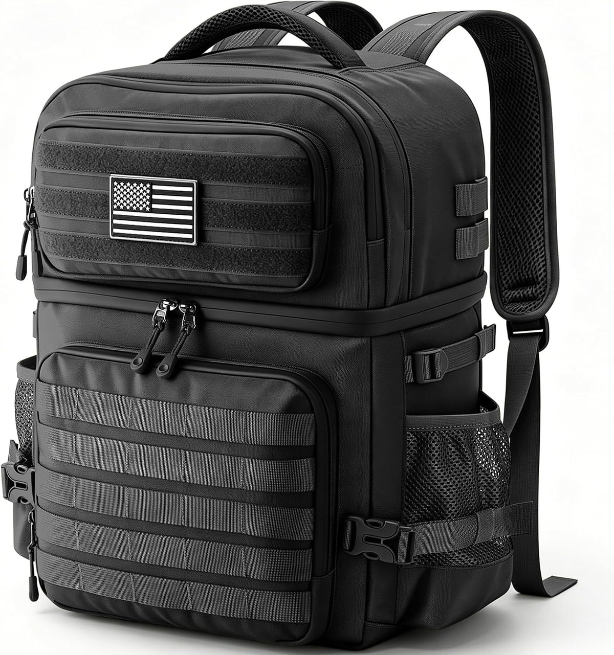 45 Can Tactical Backpack Cooler, Leak Proof, Double Deck