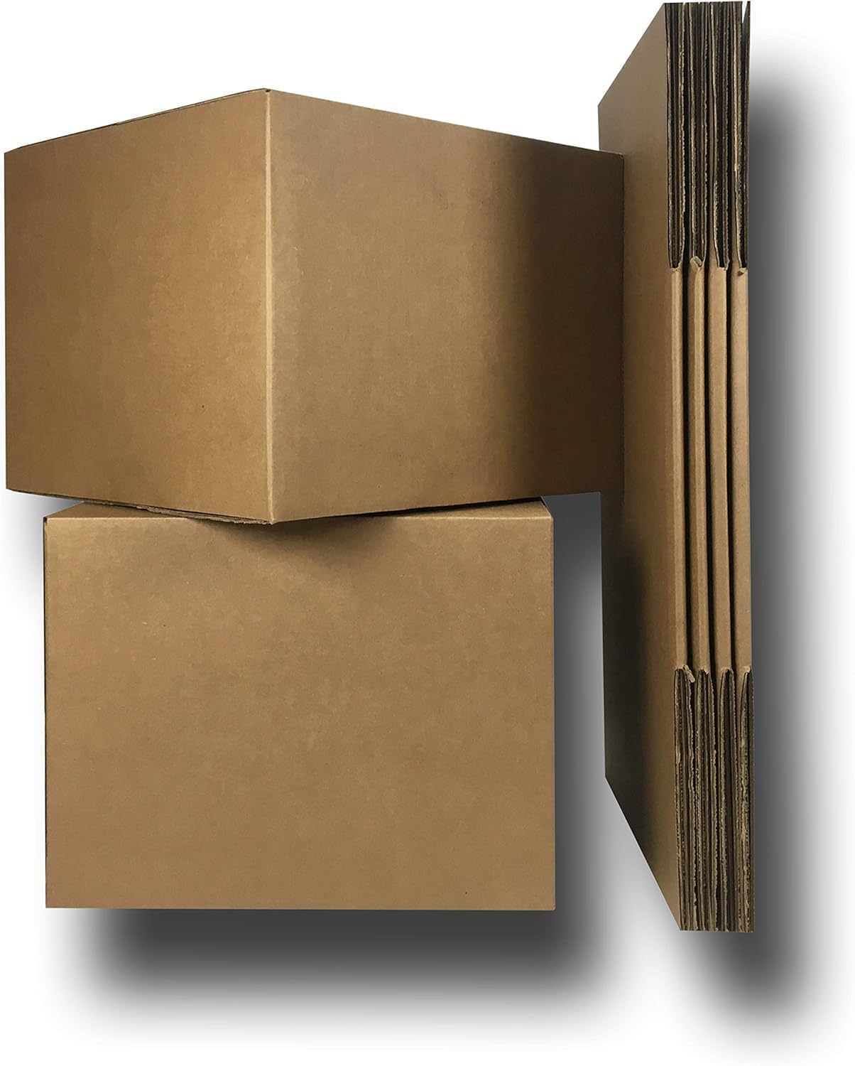 Amazon Basics Cardboard Moving Boxes for Packing and Shipping, Large Size