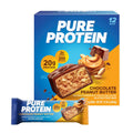 Pure Protein Chocolate Peanut Butter Protein Bars – 20g Protein, 3g Sugar